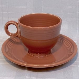 Older Fiesta (ca.30’s-50’s) Teacup and Saucer.